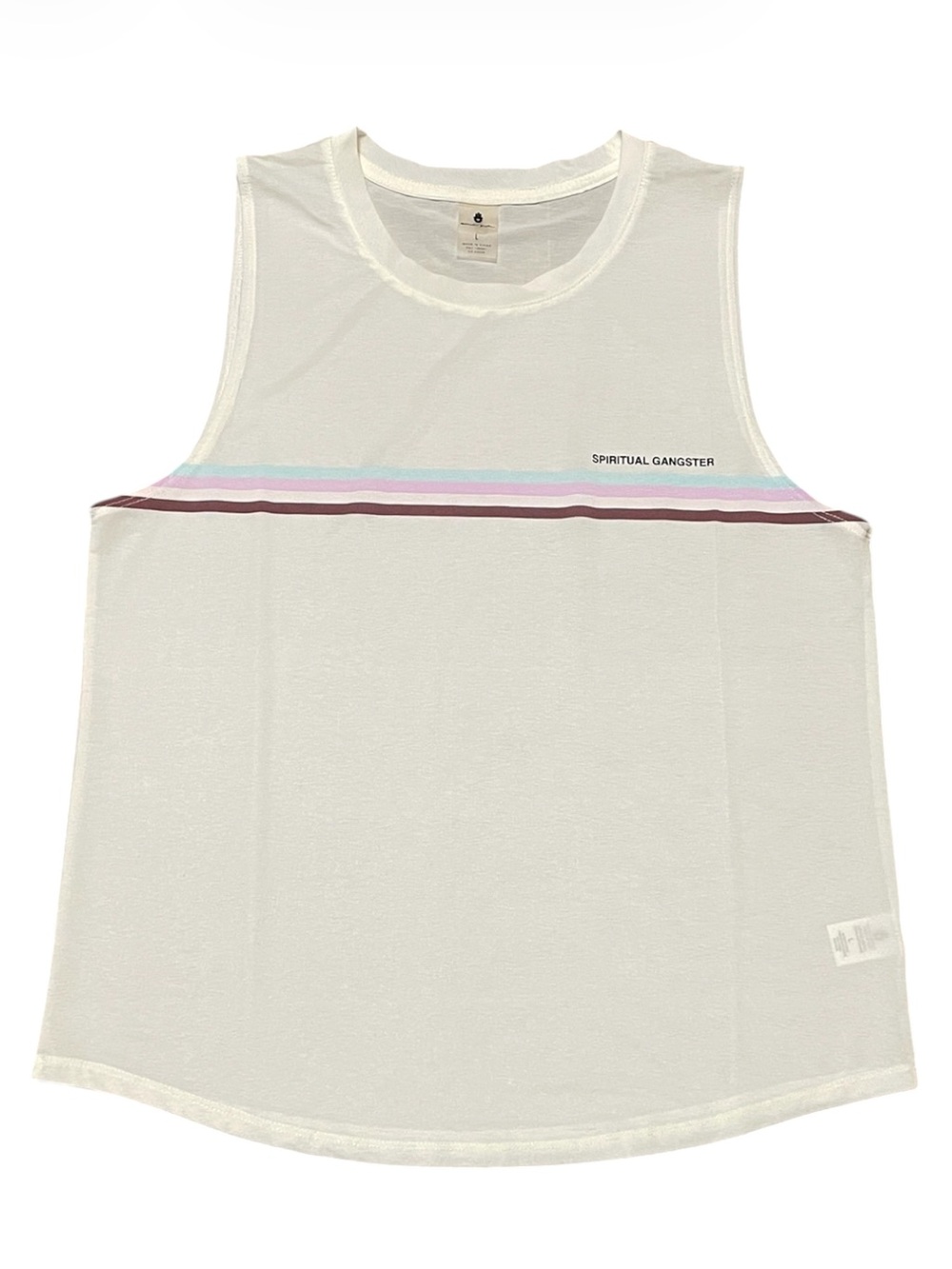 Women's Spiritual Gangster SG Active Muscle Tank Size Large